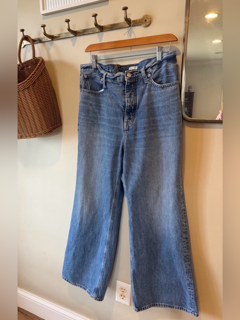 J.Crew Vintage Wide Leg Jeans Medium Wash | Size 31